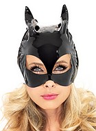 Catwoman, maskeradmask i lack